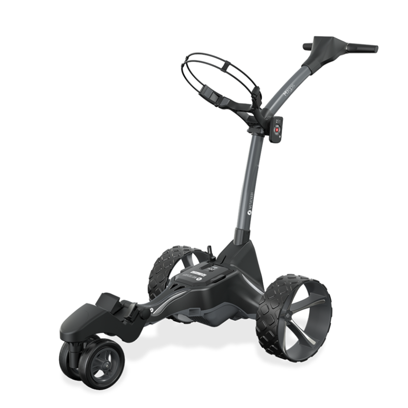 Motocaddy M7 GPS Electric Trolley opened 