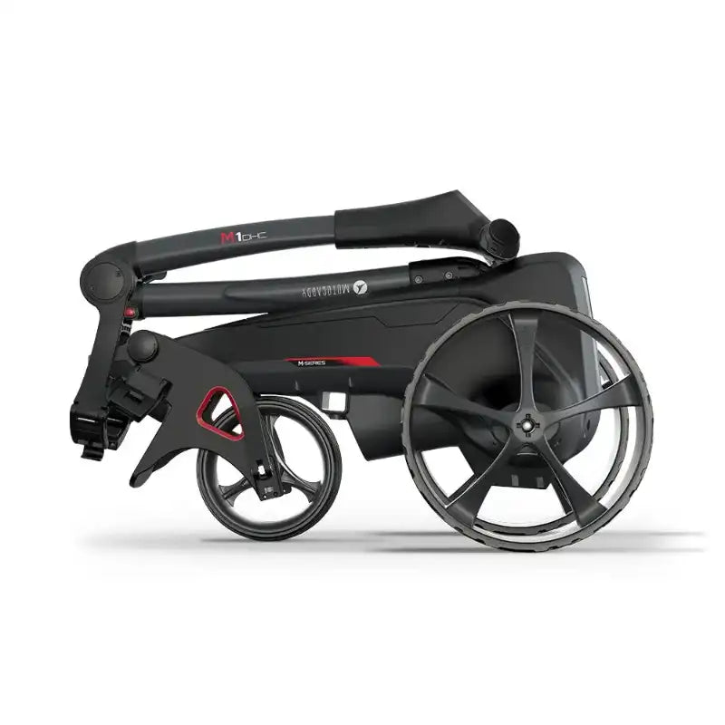 Motocaddy M1 DHC Electric Caddy Folded Horizontal View