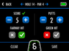 Motocaddy M5 GPS Electric Golf Caddy - Score Entry