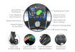 Motocaddy M5 GPS Electric Golf Caddy Features Screen
