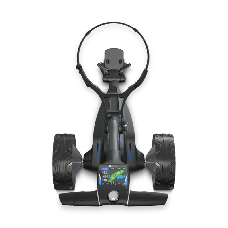 Motocaddy M5 GPS Electric Golf Caddy Handle top view